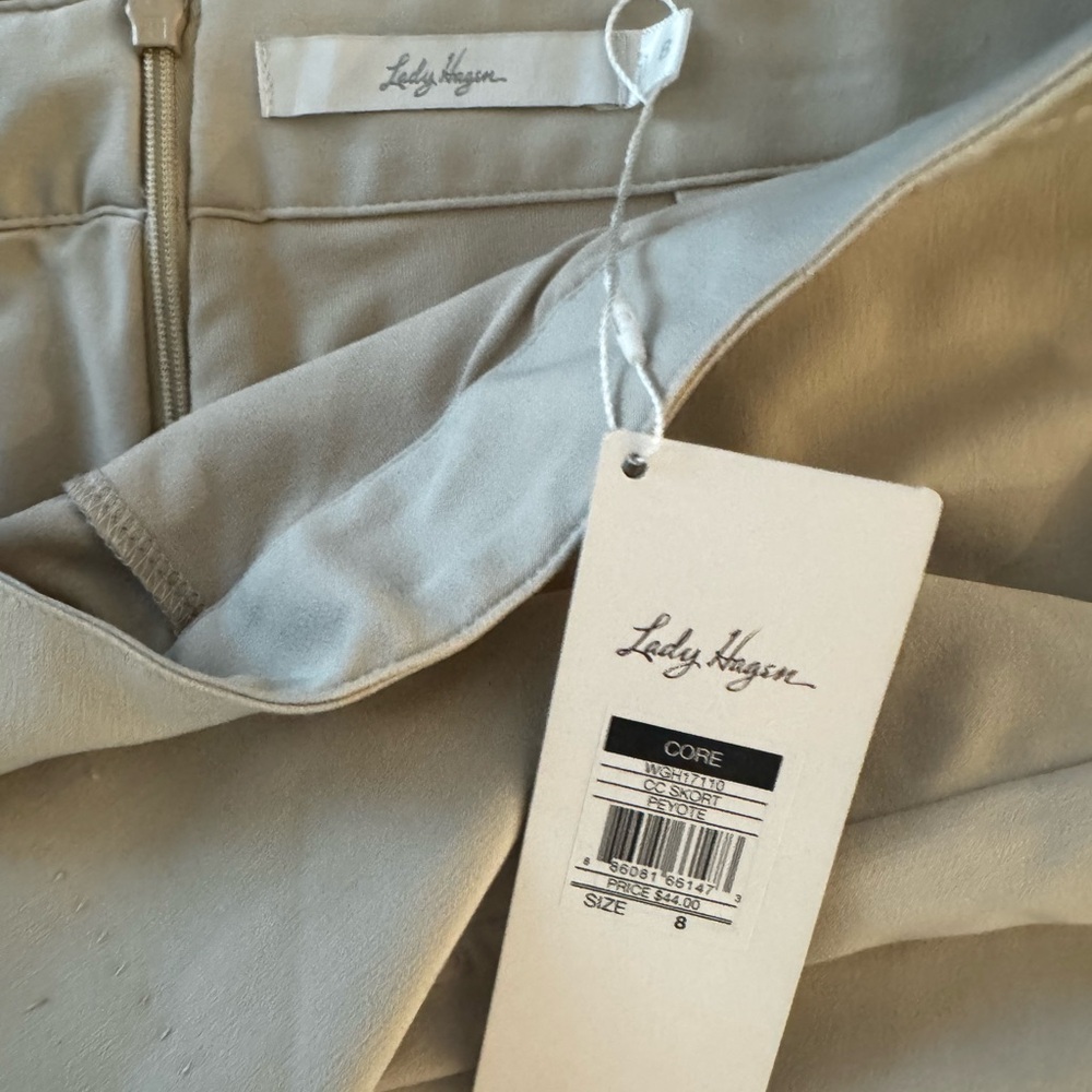 NWT Lady Hagen Khaki Golf Skort (Size: 8) - Picture 4 of 5